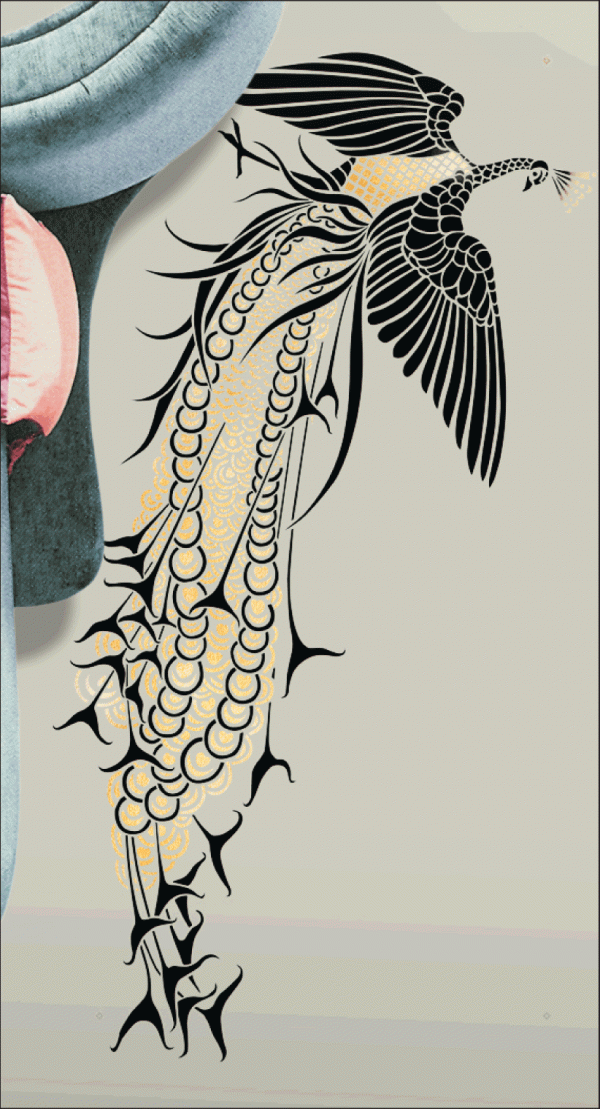 WP3 Peacock Panel No3